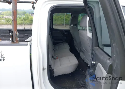 2018 Chevrolet Silverado K1500 Custom из США, поврежденный, VIN 1GCVKPEC1JZ203519